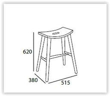 Hollis Counter Stool in Lacquered White