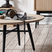 HENDRIX Round Coffee Table,,Modern Furniture