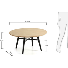 HENDRIX Round Coffee Table,,Modern Furniture