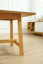 Norraker Dining Table - 220cm - Cocoa + Walnut Laminate