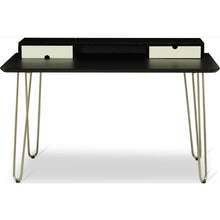 INGRAM Study Table Desk - Black,,Modern Furniture