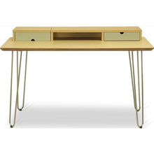INGRAM Study Table Desk - Oak,,Modern Furniture