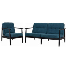 Entex Lounge Set - Black + Nile Green