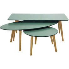 Carsyn Coffee Table Set In Pickle Green,Living Room Furniture,Coffee Tables,Modern Furniture