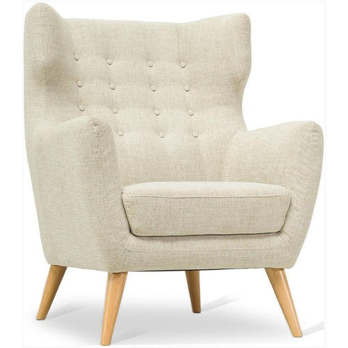 KANION 1 Seater Sofa - Almond