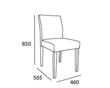 Ladee Dining Chair - Cocoa + Dark Grey