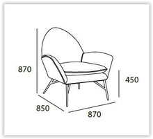 Lavinda Lounge Chair - Lava - Royaal Range