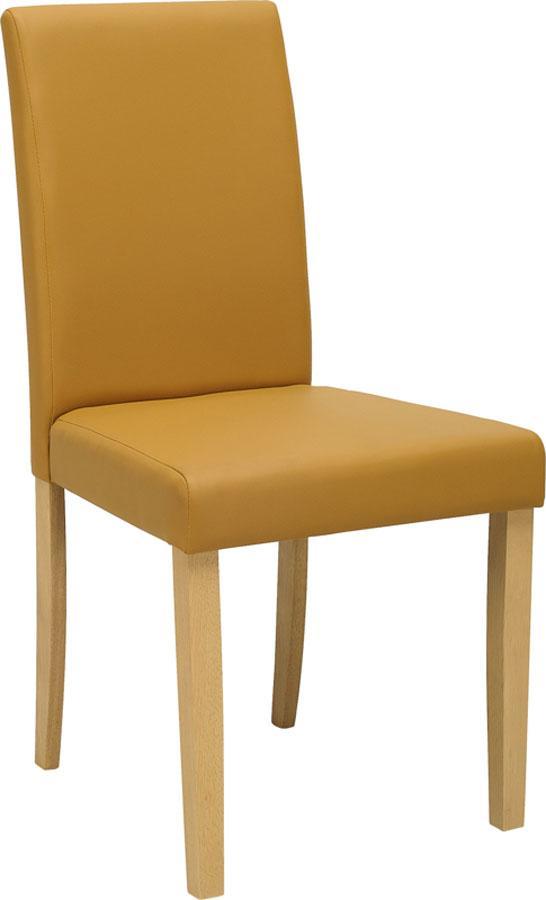 Lenore Dining Chair - Oak + Caramel