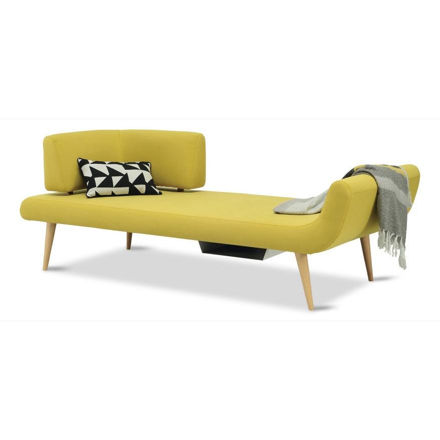 LEGACY Modern Chaise Lounge Day Bed - Pistachio