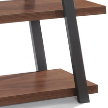 Mikko Bookcase - 173cm - Walnut + Charcoal Grey