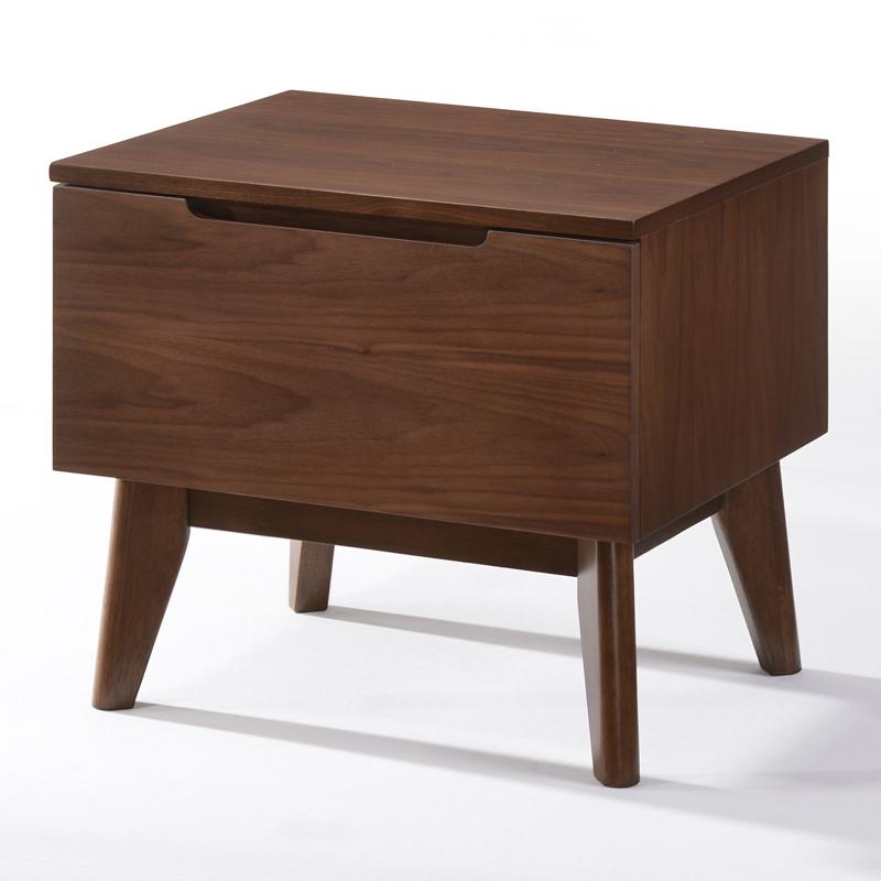 Njord Bedside Table - Walnut