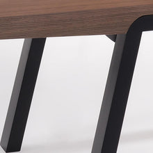 Anker Coffee Table - 120cm - Walnut + Espresso