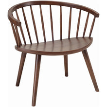 Moke Lounge Chair In Walnut
