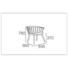 Moke Lounge Chair In Black