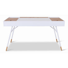MORSE Study Table Desk - White,,Modern Furniture