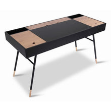 MORSE Study Table Desk - Black,,Modern Furniture