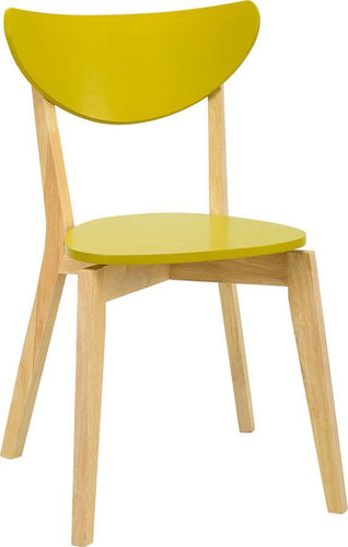 Naida Dining Chair - Olive Yellow
