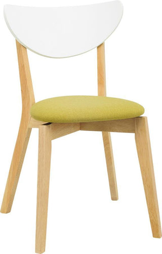 Naida Dining Chair - White + Oasis