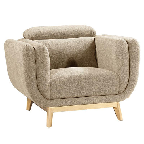 Noveau Lounge Chair - Almond