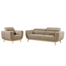 Noveau Lounge Chair - Almond