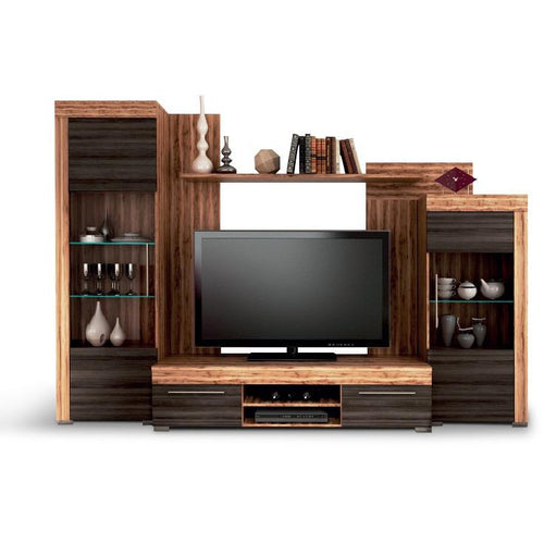 NOVEDO Home Theatre TV Entertainment Wall Unit