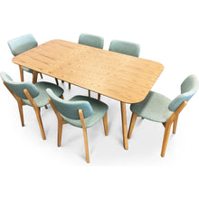 Roden Dining Table W/ 6 Gabby Chairs