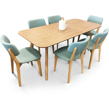 Roden Dining Table W/ 6 Gabby Chairs