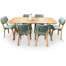 Roden Dining Table W/ 6 Gabby Chairs