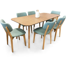 Roden Dining Table W/ 6 Gabby Chairs