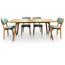 Roden Dining Table W/ 6 Gabby Chairs