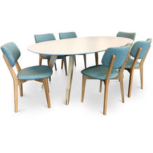 Ryder with 6 Gabby Chairs,Dining Room Furniture,Dining Sets,Modern Furniture