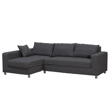 Kyra Sofa Bed + Left Chaise Storage - Grey 70