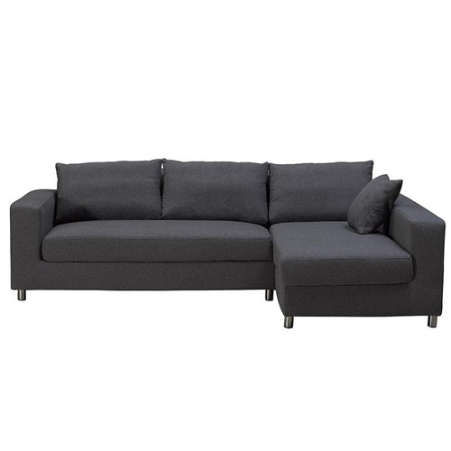 Kyra Sofa Bed + Right Chaise Storage - Grey 70