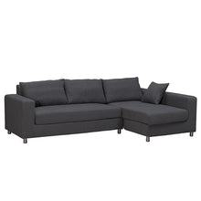 Kyra Sofa Bed + Right Chaise Storage - Grey 70