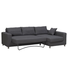 Kyra Sofa Bed + Right Chaise Storage - Grey 70