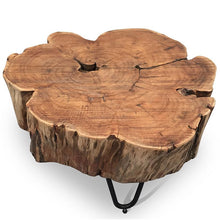 Mack Coffee Table - Iron & Wood