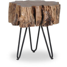 Mack Side Table -  Iron & Wood