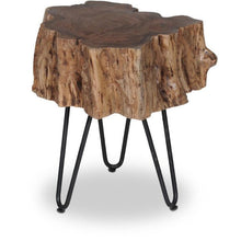 Mack Side Table -  Iron & Wood