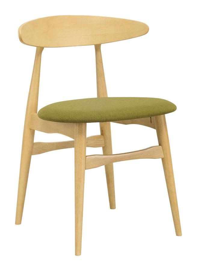 Telyn Dining Chair - Oak + Olive