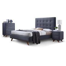 4pc Victoria Retro Bedroom Suite Bed Side Table Tall Boy Drawer Set