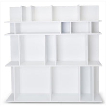 WILBER Wall Book Shelf Storage Unit - White