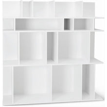 WILBER Wall Book Shelf Storage Unit - White