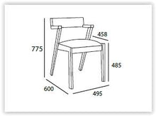 Zola Dining Chair - Cocoa + Mud