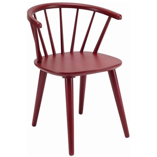 Caley Dining Chair - Maroon