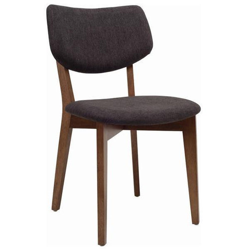 Gabby Dining Chair - Cocoa + Dark Grey
