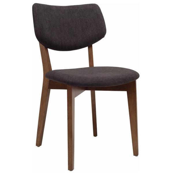 Gabby Dining Chair - Cocoa + Dark Grey