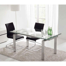 CORONA Glass Extension Dining Table,Dining Room Furniture,Dining Tables,Modern Furniture