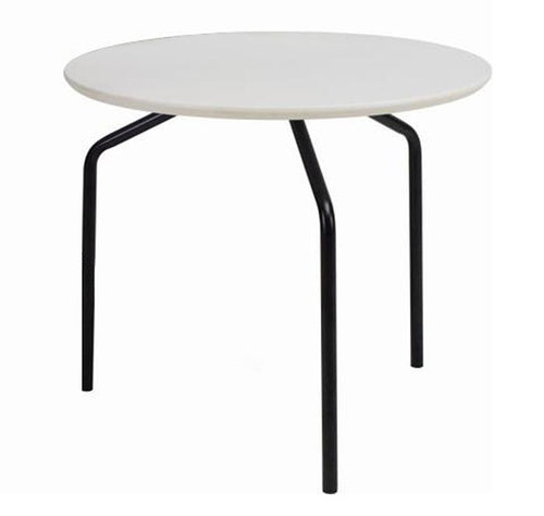 Stan Side Table - Black + White