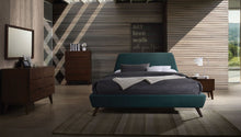 Njord Queen Bed - Teal
