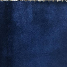 Scarlett 3 Seater Sofa + Left Chaise - Midnight Blue Velvet